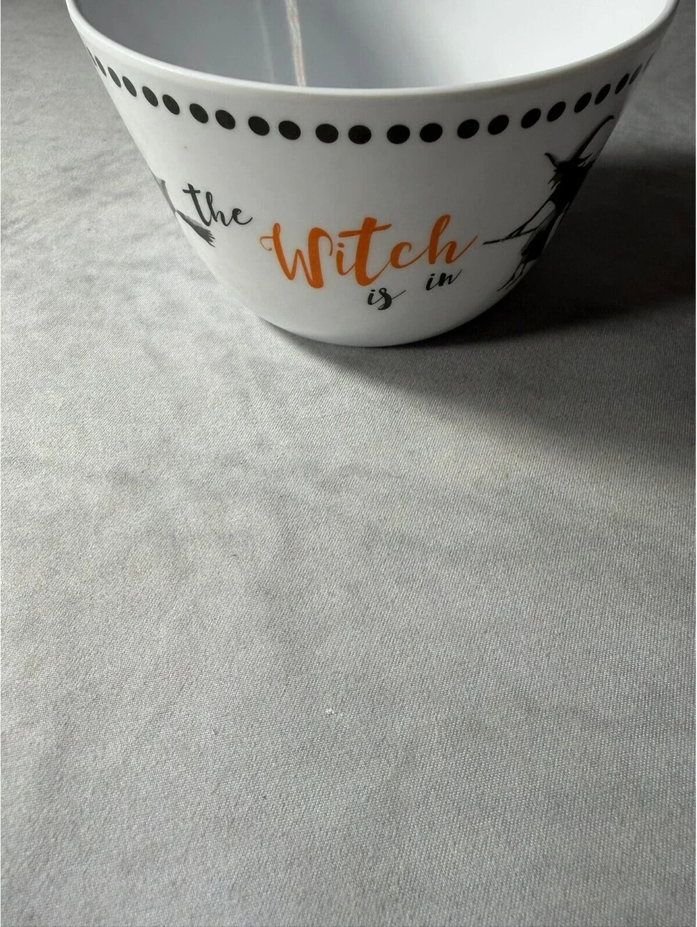 Cynthia Rowley Halloween Bowls Set of 3 The Witch Is In Melamine Witch Decor